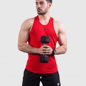 رکابی مدل قهرمانی رنگ قرمز