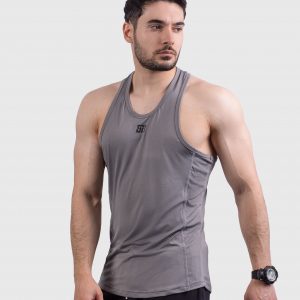 خرید رکابی بدنسازی رنگ طوسی
